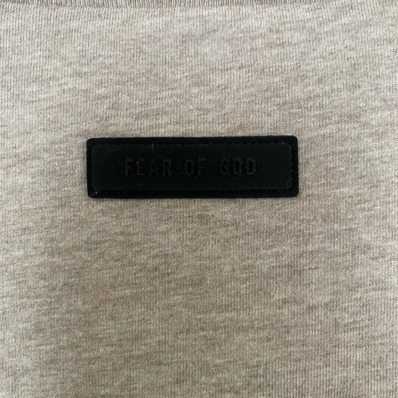 Fear of God Essentials Tee Core Heather FW23 - Picture 6 of 7